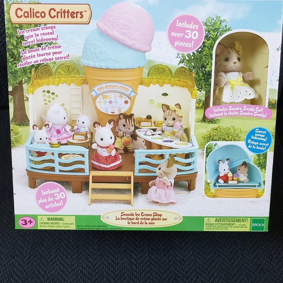 - NIB Calico Critters Seaside Ice Cream Shop - Picture 1 of 5